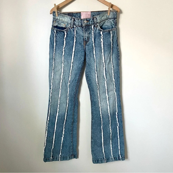 Revice A-List Highlight Low Rise Wide Leg Denim Jeans - Picture 8 of 14